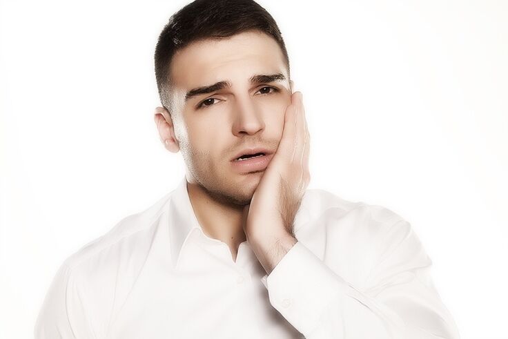 Zahnschmerzen und Karies als Ursachen einer Prostatitis.