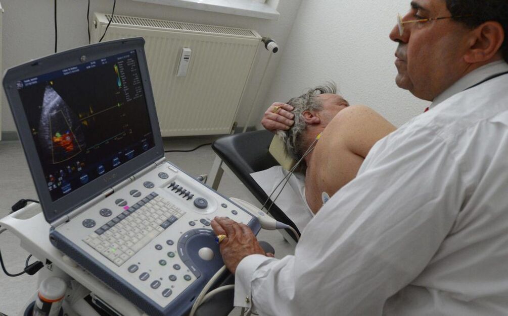 Ultraschalldiagnose von Prostatitis